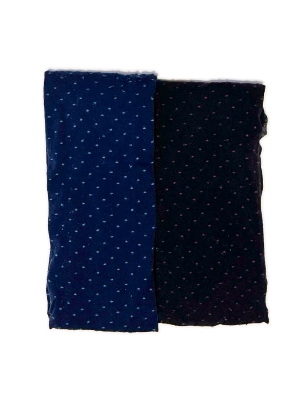 Polka Dot Tights 3 for 15 SALE CLEARANCE Blue and Black Two Pair Bundle Small